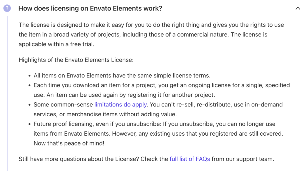 Envato Elements公式サイト引用